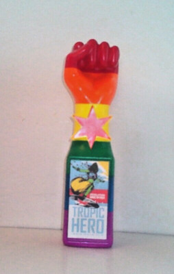 Revolution Brewing  TROPIC HERO IPA Black Fist Tap Handle Knob NIB