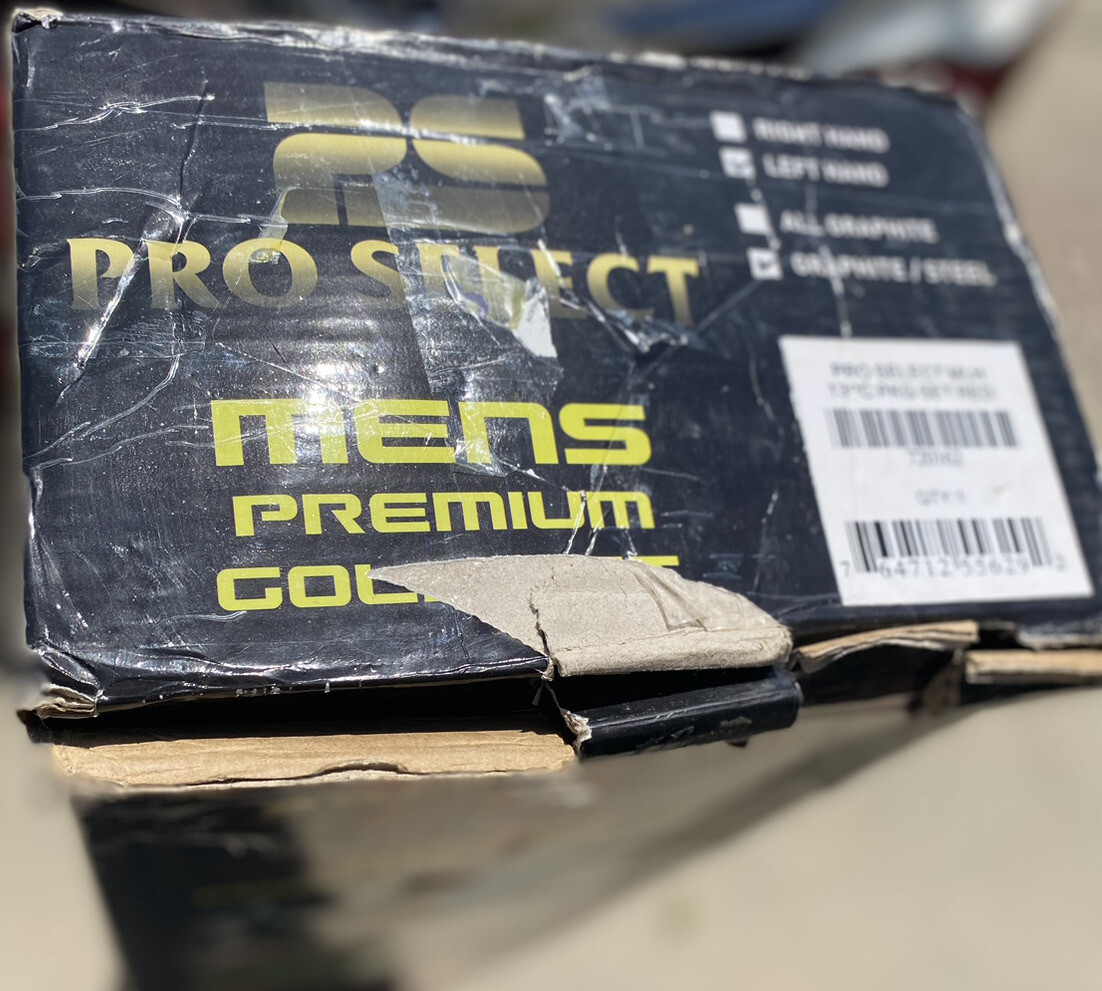 ProSelect Premium Golf Club Set Men's Left Hand 13 Piece Stand Bag New In Box