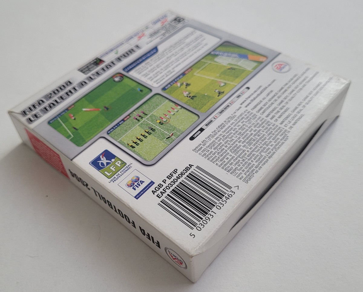 Notice D'instruction Originale - Jeu Game Boy Advance FIFA Football 2004 - En Français