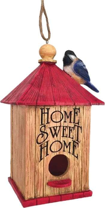 Capi Casetta per Uccelli Hive 2 19x23x20 cm Marrone 445516