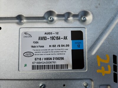 OEM 2010-2015 Jaguar XJ XJL X351 Radio Stereo Audio Amplifier AMP