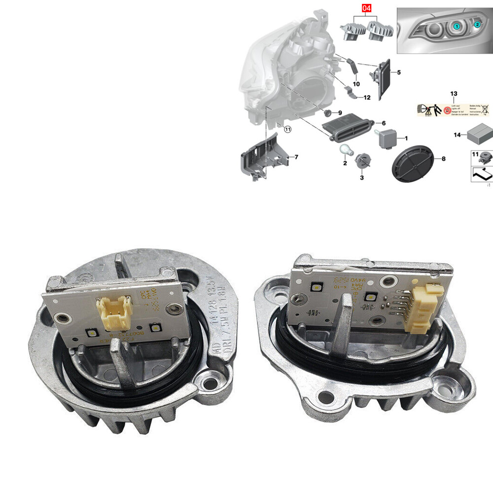 For BMW 2 Series F22 F23 F87 M2 Xenon Headlight LED module Right  