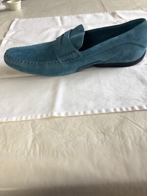 blue gucci loafers