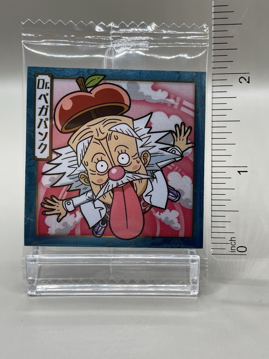 One Piece Wafers Dr. Vegapunk sticker seal Japanese Anime Bandai