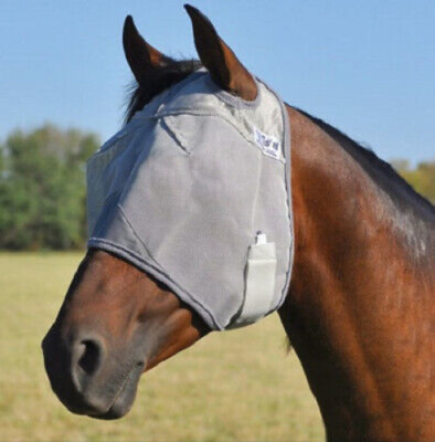 CASHEL CRUSADER FLAY MASK For STANDARD DRAFT HORSE Riding sun protection~CFMHS