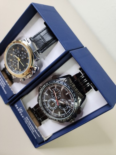 Paquete de 2 relojes George nuevos en caja diferentes estilos necesitan batería - Imagen 8 de 9