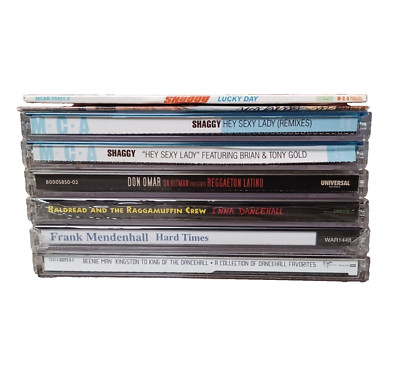 Reggae Soul Music CD Lot of 8 Shaggy Beanie Man Buju Banton Inna Dancehall