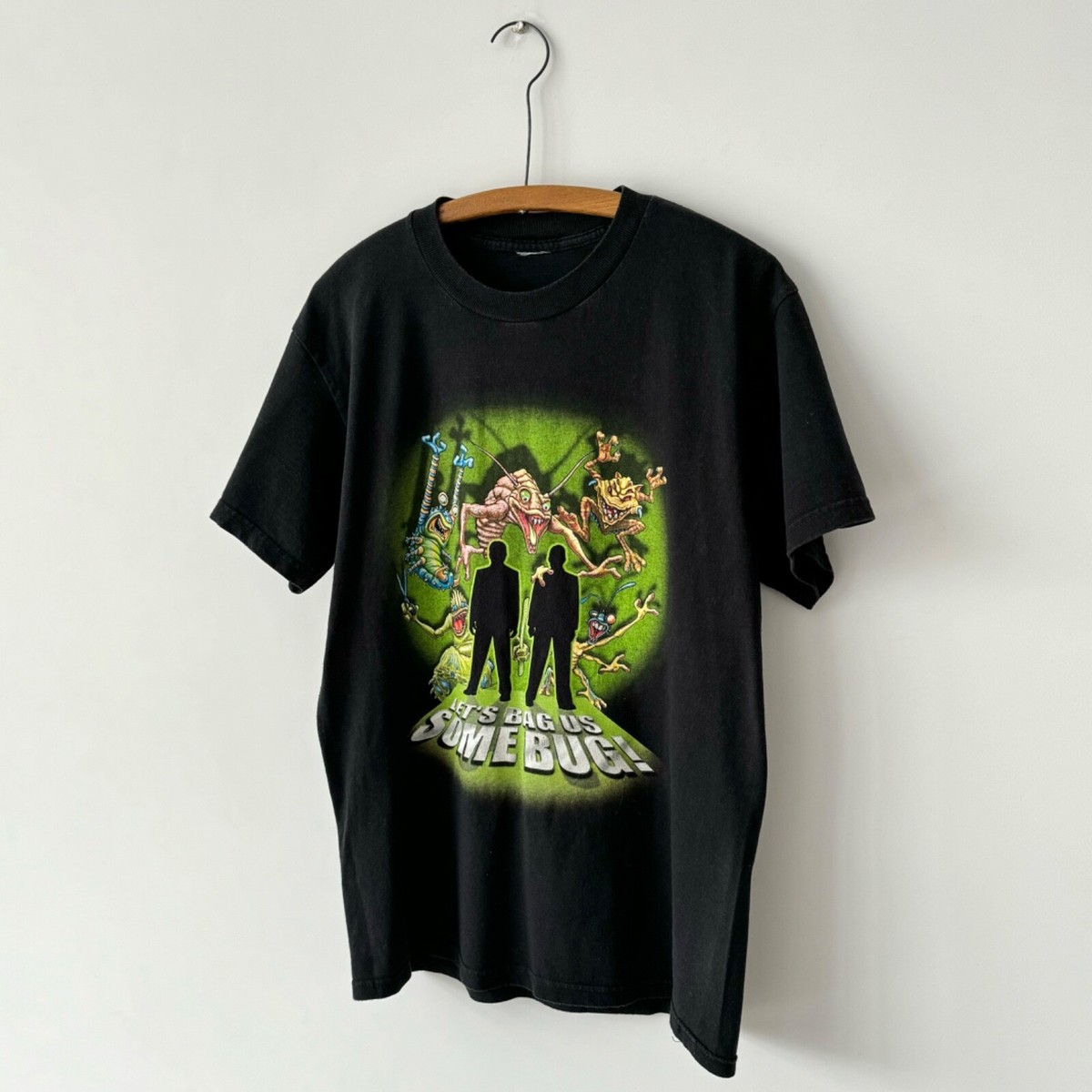 00s MIB メンインブラック ALIEN ATTACK Tシャツ ビンテージ Vintage Men in Black Movie Merch T-shirt Alien Attack Single