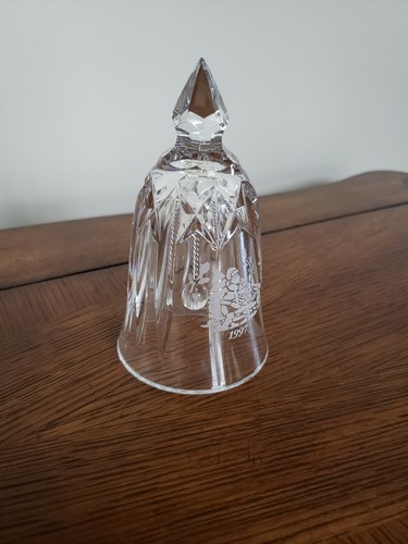 Waterford Crystal Christmas Bell 1997 Santa's Sleigh - Picture 3 of 7