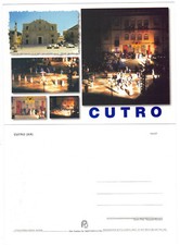 chess schach ajedrez echecs scacchi CUTRO  (KR) mint postcard " Living chess "