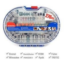 WORKPRO 276PC Rotary Tool Accessories Kit Sanding Cutting Polishing Grinder Tool