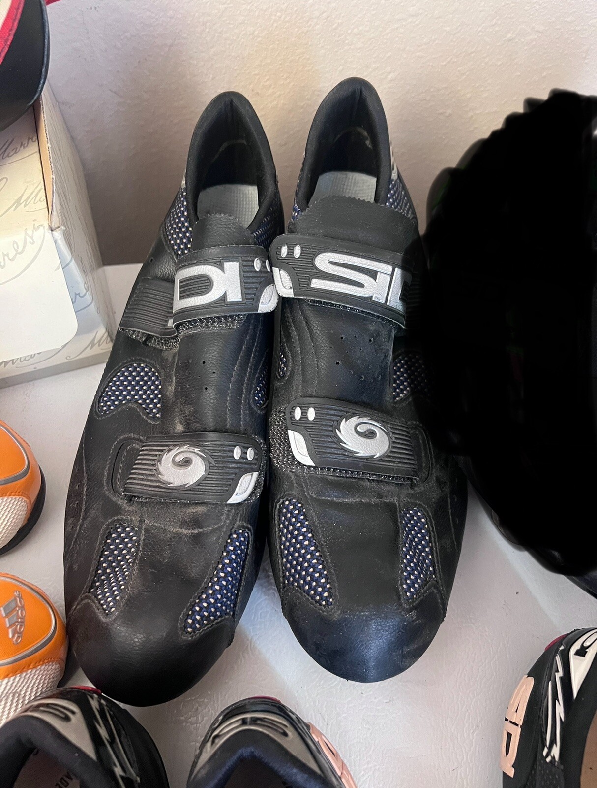 Sidi Air Plus Marresi Adidas Cleat Cycling Shoes Size 46 47 READ DESCRIPTION eBay