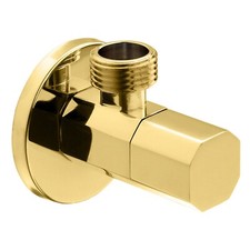 Easy to Install 12 Inlet x 38 Outlet Angle Stop Valve with Ergonomic Design