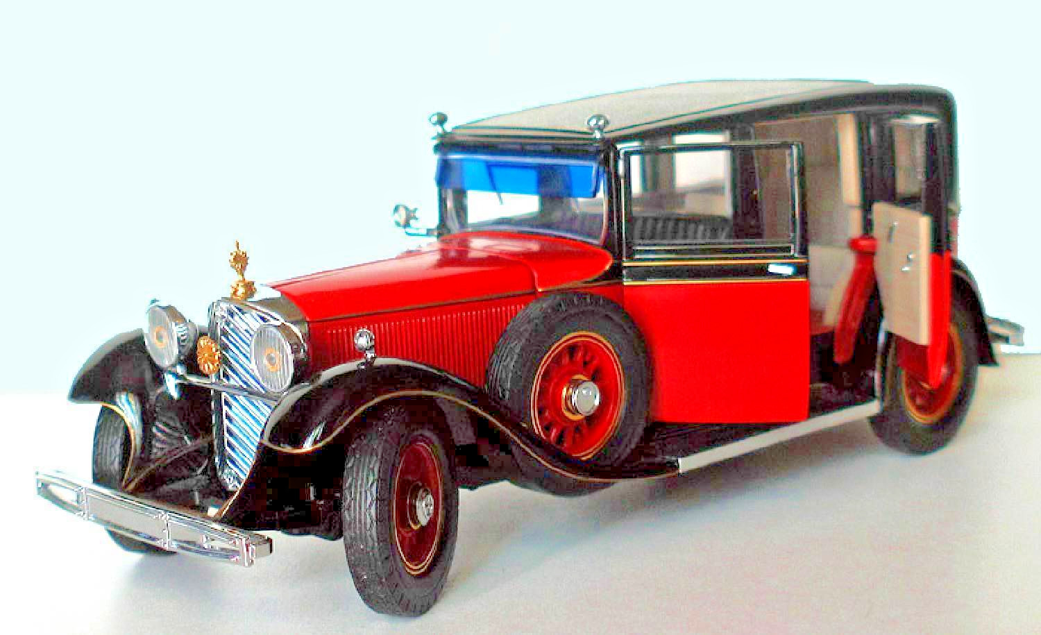 Mercedes 770 K 1935 Franklin Mint 1/24 la quintessence du modélisme d'art pour collectionneur