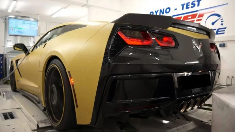 HECKSPOILER / HECKKLAPPE SPOILER FÜR CHEVROLET CORVETTE 2014  - 2019 TÜV ZR51 - Bild 4 von 4