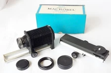 Spiratone Rapid Rail Macrobel Bellows T Mount Beslar 1:35 F=75mm Lens for Nikon