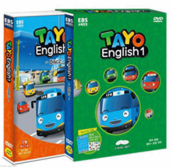 The Little Bus Tayo DVD English Version Series 1 2disc The Little Bus Tayo DVD English Version Series 1 2disc