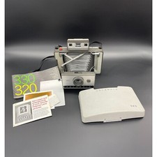 Vintage Polaroid Camera 320 Automatic Instant Film Land Camera Case OEM Manual