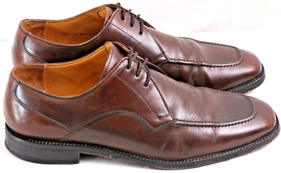 Cole Haan Eaton C07138 Apron Lace Up Oxfords Moc Toe Brown 