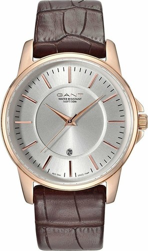 Gant Orologio Uomo Analogico Quarzo Cassa Acciaio Cinturino Pelle GT004006  | eBay