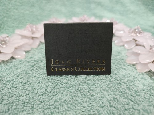 Joan Rivers Statemen Large Chunky Necklace Pink Flower Cluster Rhinestone - Picture 5 of 9