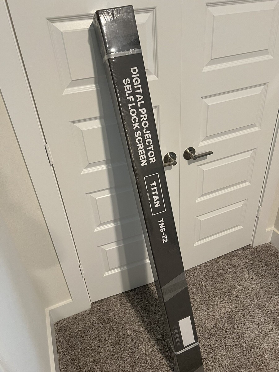 Titan Digital Projector Self Lock Screen | eBay