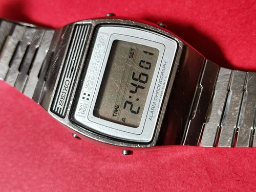 Seiko A359-5010 Vintage Digital Quartz Alarm Chronograph RUN _3610 - Picture 7 of 13