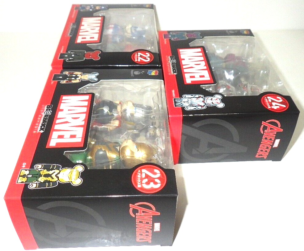 MEDICOM TOY - マーベル　ベアブリック　ペアボックス賞4種　21.22.23.24 Amazon.co.jp: Happyくじ MARVEL BE@RBRICK マーベル ベア