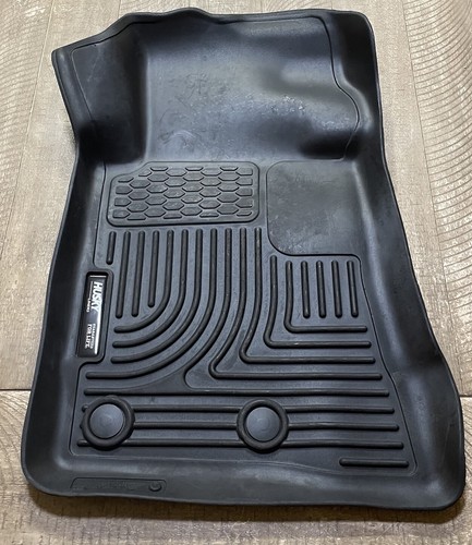 Husky Liners 9937 Weatherbeater Floor Mats 19-23 Toyota Tacoma Front Set Of 2 - Picture 2 of 7