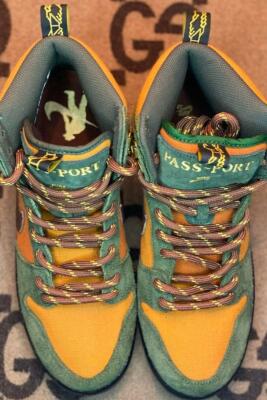 靴 Nike sb dunk high pro passport Nike SB Dunk High PassPort Work Boots - Size US 9 UK8 DO6119-300