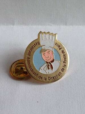 (D6) Pin Verwaltungsrestaurant der Pariser Postleitung