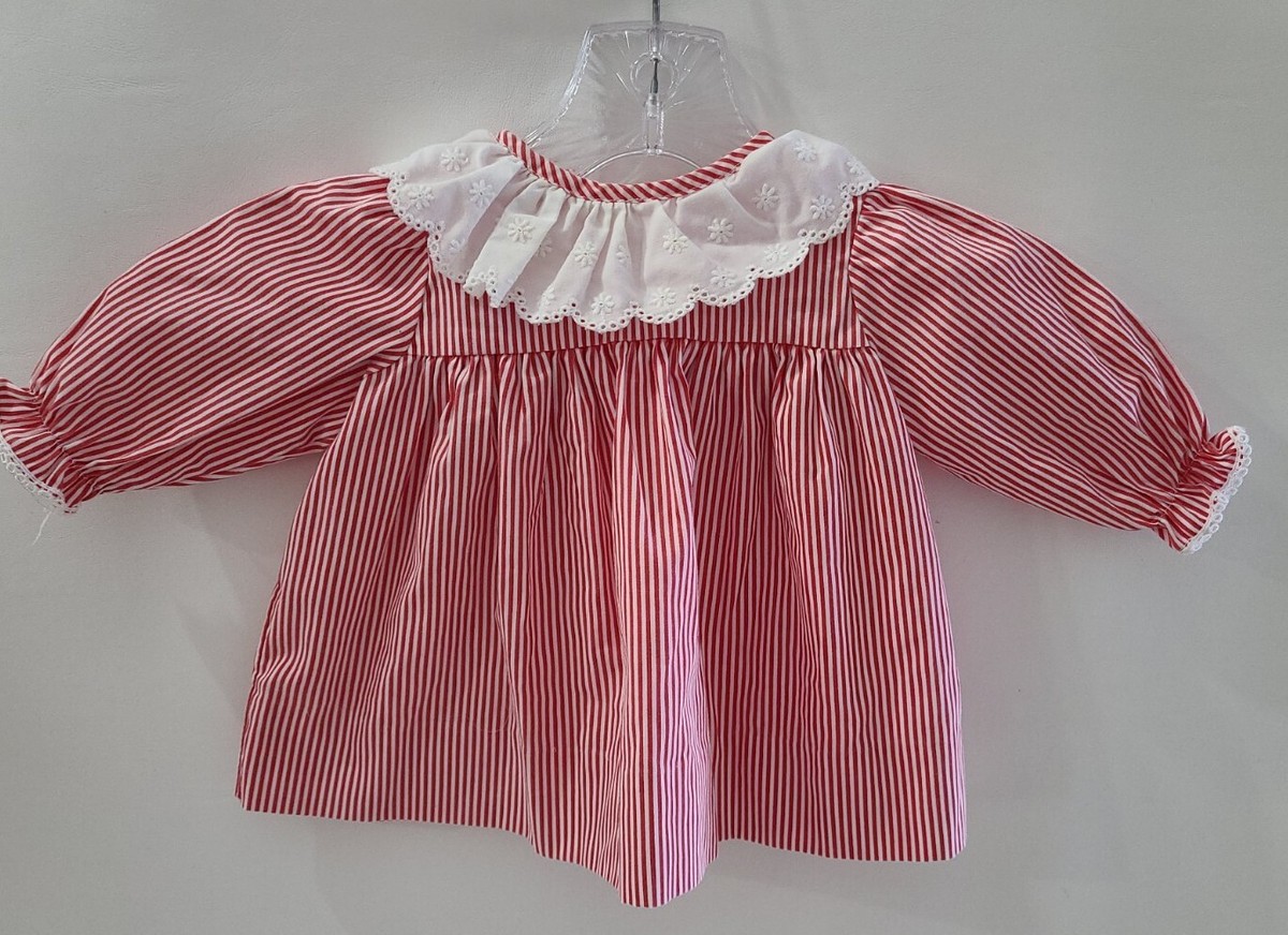 red and white dress for baby Gingham Strawberry while the romper is made in a soft cotton gauze that is super breathable to keep her comfy all day NEW Rare Editions Red Velvet