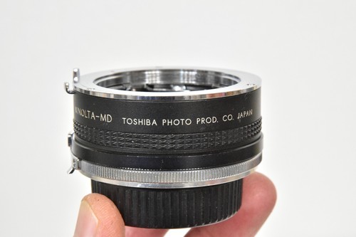 MINOLTA SR/MD DOUBLEUR DE FOCALE TOSHIBA TOSNER en partait état, révisé testé - Photo 4/8