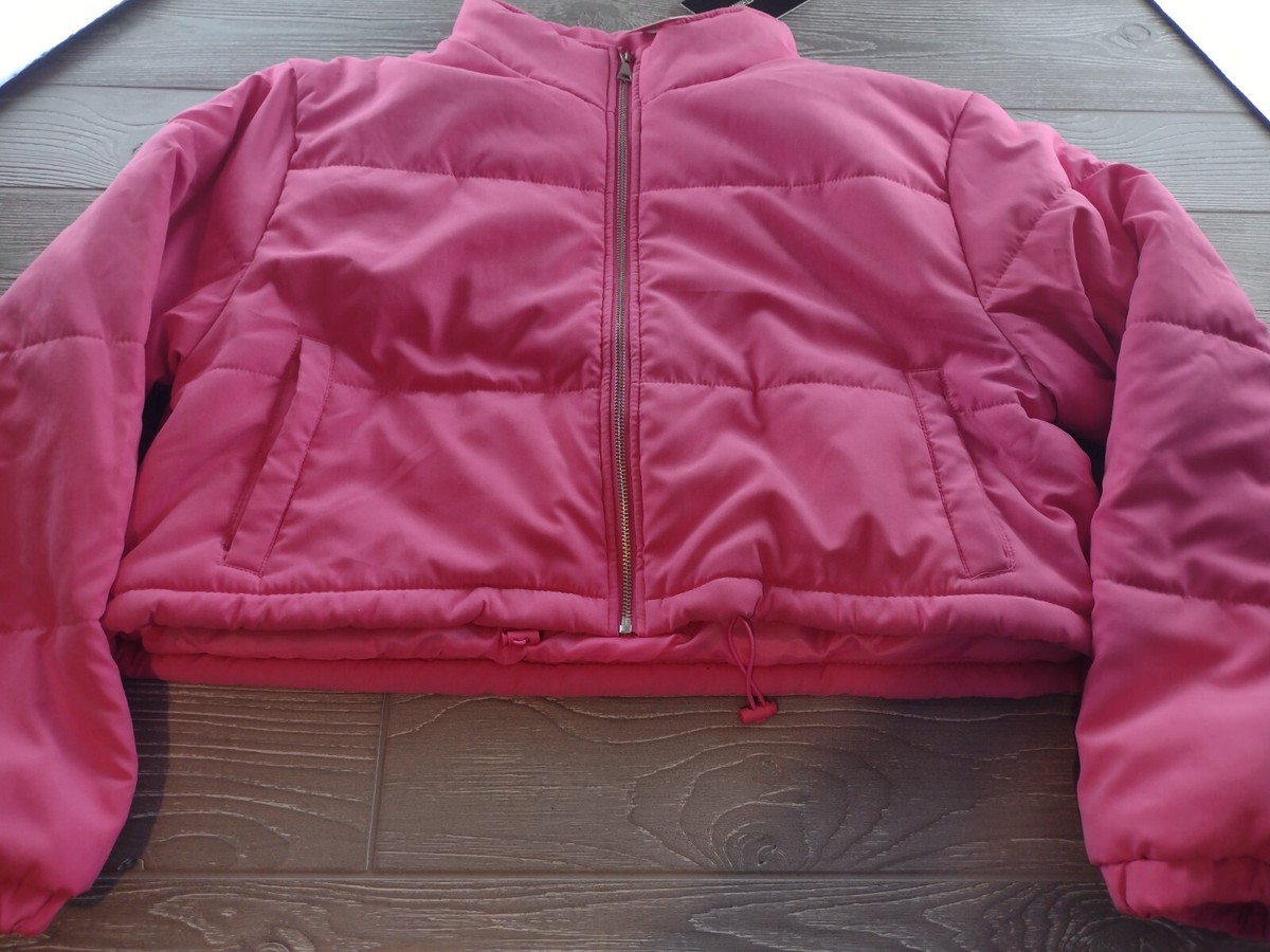 Pretty Little Thing Pink Puffer Jacket Prettylittlething Puffer