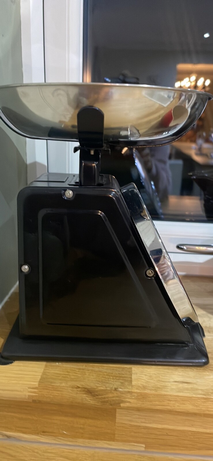 Hanson Retro Traditional Mechanical Kitchen Scales 5KG Max Black Chrome eBay