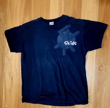 Vintage Skids Band T Shirt Adult XL Black Fruit Of The Loom Heavy Cotton