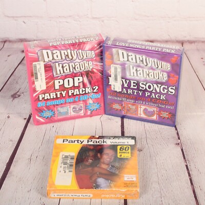 CD Party Tyme Karaoke: Love Songs 3(品)