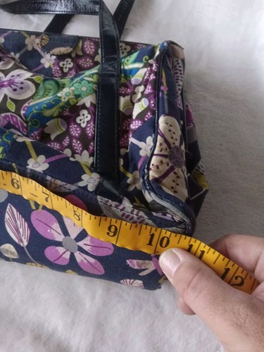Vintage Vera Bradley Purse/Shoulder Bag, Flower Design - Picture 13 of 14