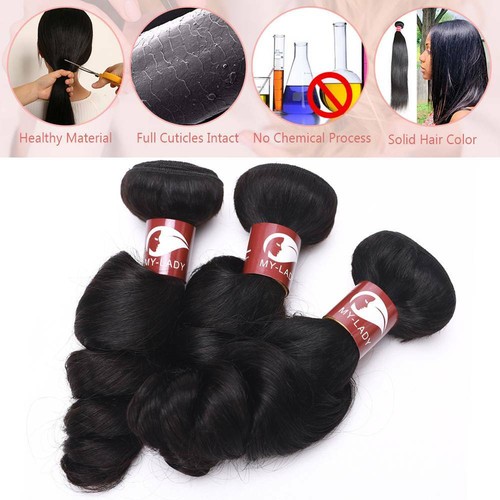 Kinky Curly Thick INDIAN Virgin Weave Weft Human Hair Extensions 3Bundles=300g - Picture 8 of 16