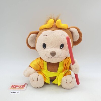 Kung Fu Monkey M436 Kung Fu Monkey Big Family Plush 7'' TAG Toy Doll Japan