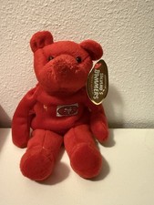 Salvino's Bammers San Francisco 49ers beanie bear