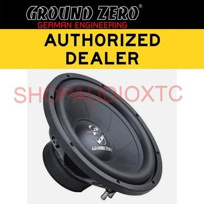 Ground Zero 30cm 12'' Inch Car Audio Sub Subwoofer 350W RMS Power - GZIW 300