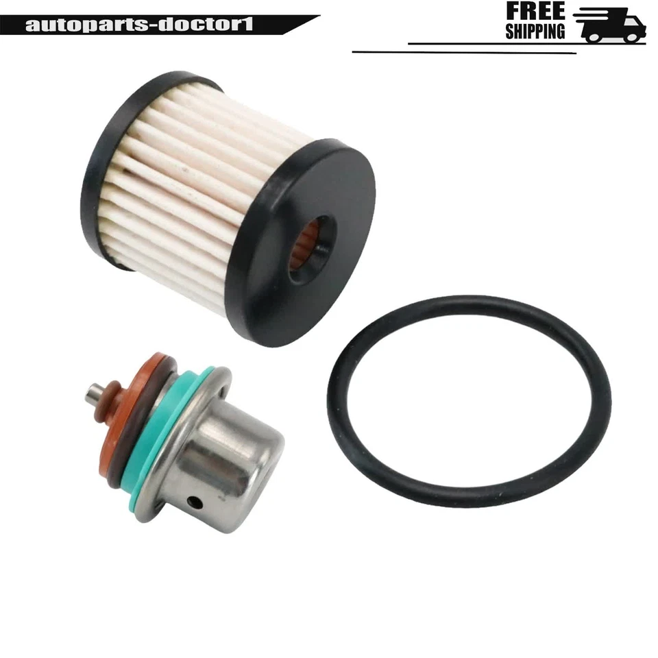 For Harley Davidson Softail Street Glide Dyna Fuel Pressure Regulator+Filter Kit - Image 2 of 4