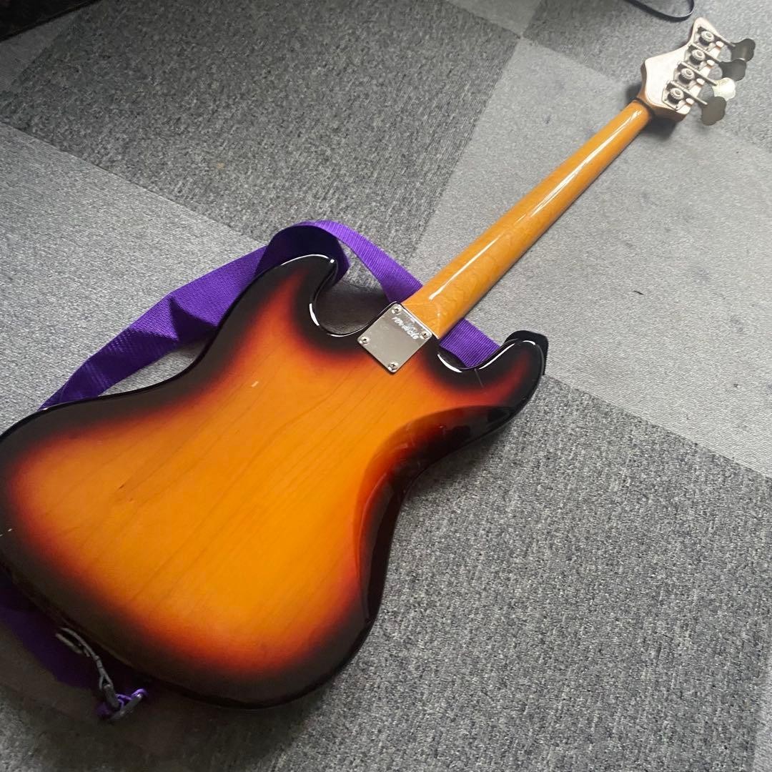 Fernandes Jazz Bass Tobacco Sunburst Japan Vintage Electric Bass