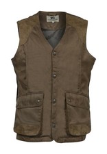 Percussion Sologne Gilet Waistcoat Vest Brown Country Hunting Shooting