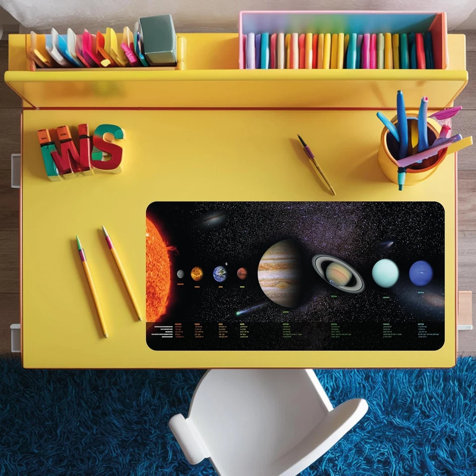 Schreibtischunterlage für Kinder Tischunterlage Kinderschreibtisch Tischmatte - Bild 2 von 4