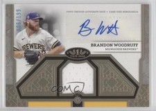 2024 Topps Tier One Relics 6/199 Brandon Woodruff #T1AR-BW Auto 1gs7