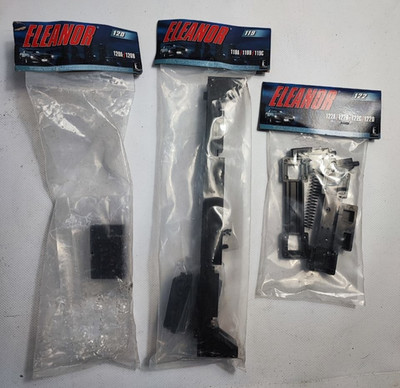 3 x EAGLEMOSS Ford MUSTANG Fanhom DeAgostini Eleanor Bauteile : 120/119/122