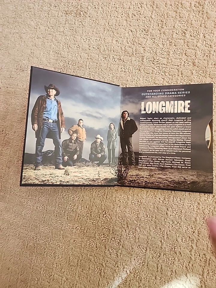LONGMIRE The Complete First Season A&E 2013 Collectible - Image 2 of 4