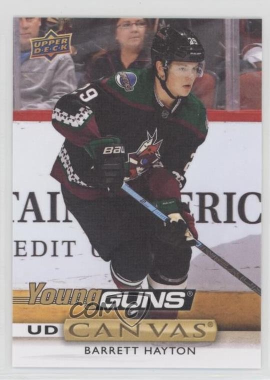 2019-20 Upper Deck UD Canvas Young Guns Barrett Hayton #C222 1nw5
